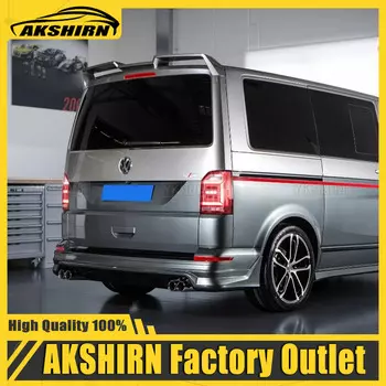 Задний спойлер из АБС-пластика для Volkswagen Multivan T6 2015-2019 MPV, крышка багажника, Стайлинг автомобиля