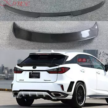 Задний спойлер из углеродного волокна для багажника, крыла багажника, задний спойлер для Lexus RX200t, RX300, RX450h, RX 2016, 2017, 2018, набор для тюнинга кузова автомобиля