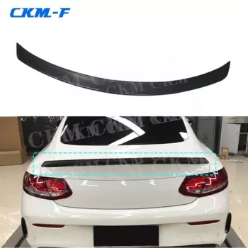 Задний спойлер из углеродного волокна для Mercedes Benz C Class W205 C205 2014 - 2022