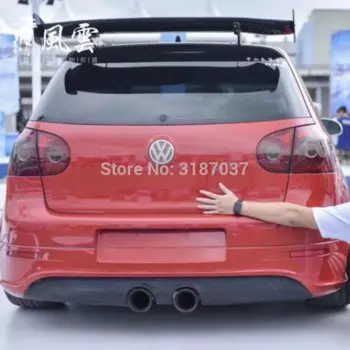 Задний спойлер из углеродного волокна для Volkswagen Golf MK 4 5 6 7 MK 7,5 2008-2018, крыло багажника, крышка багажника