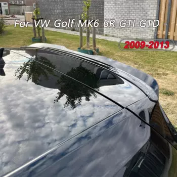 Задний спойлер на крыло, крышу для Volkswagen VW Golf MK6 Standard MK6 R GTI GTD 2009-2013, сплиттер заднего багажника, диффузор, комплекты для тюнинга кузова