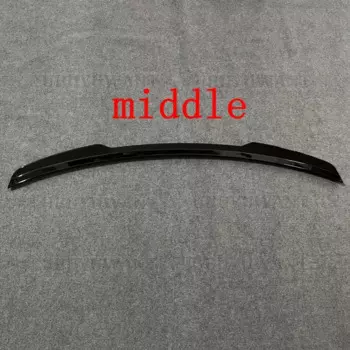 Задний спойлер на крышу для Audi Q8 S-Line 2018-удлинение заднего крыла из АБС-пластика глянцевый черный Автомобильный хвост крыло багажника универсальный спойлер