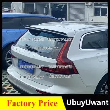 Задний спойлер на крышу для Volvo V60, спойлер для хэтчбека 2011-2022, спойлер из АБС-пластика для тюнинга заднего хода автомобиля, внешний