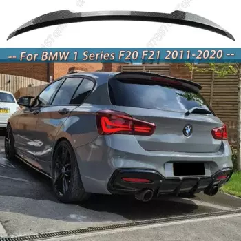 Задний спойлер на крышу хэтчбека для BMW 1 серии F20 F21 2011-2020 120i 118im 135i 116i M135 M140 черный Задний спойлер на крышу