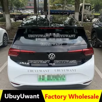 Задний спойлер на крышу из АБС-материала, крылья для Volkswagen ID.3 Pro, ID3 Pro, S 2020-2023, автомобильный Стайлинг, задний спойлер из АБС-пластика и углерода