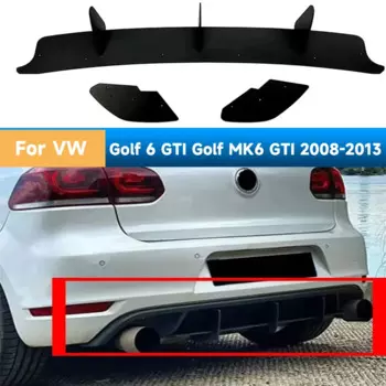 Задний спойлер Taillip для VW Golf 6 GTI Golf MK6 GTI 2008-2013, автомобильные защитные аксессуары, защита заднего бампера