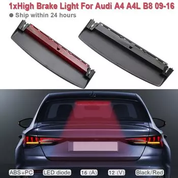Задний стоп-сигнал Audi a4 b8, третий стосветильник, центральные светодиодные аксессуары, тюнинг для Audi A4 A4L B8 2009-2016, стоп-сигнал