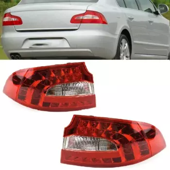 Задний стоп-сигнал, задний тормоз для Skoda Superb MK2 2009 2010 2011 2012, запчасти для автомобиля, замена и модификация