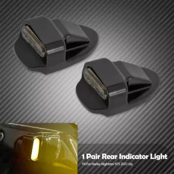 Задний светодиодный фонарь для мотоцикла E Mark Янтарный указатель поворота, стоп-сигналы для Harley Sportster Nightster 975 2021-2023