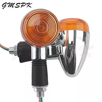 Задний указатель поворота мотоцикла, мигалка, лампа, подходит для Kawasaki Vulcan VN800 900 1500 1600 1700 2000, для Honda VTX 1300