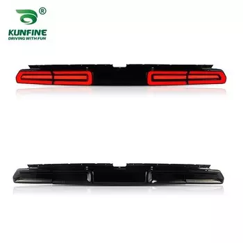 Задняя часть автомобиля светильник в сборе для Dodge Challenger хвост светильник 2008-2014 тормозной светильник с сигнала поворота светильник, светодиодные автомобильные задние фары светильник