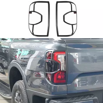Задняя фара 4x4 для Ford Ranger T9 PX4 MK4 SPORT WILDTRAK 2022 2023 ABS матовая черная задняя фара декоративная рамка