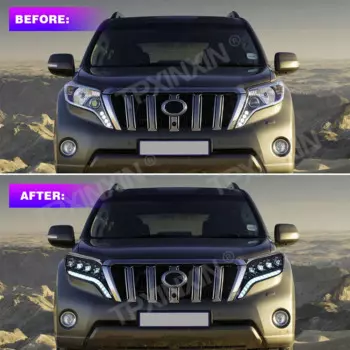 Задняя фара автомобиля для Land Cruiser Prado 2014 2015 2016 2017