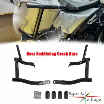 Задняя фара мотоцикла, черные фары для Harley Road King FLHR Electra Glide FLHT Street Glide FLHX FLTRX 2009-up