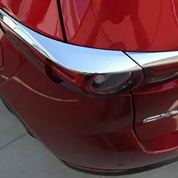 Задняя фонарь из углеродного волокна, Обложка передней лампы, отделочная полоса, задний фонарь, молдинг, украшение, рамка, ВЕКО для Mazda CX5 светильник 2017-2021 CX8