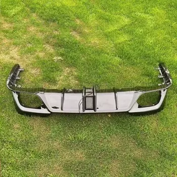 Задняя губа диффузора подходит для 2019-2023 для BMW 3 серии G20 Sport 330i M340i блеск черный