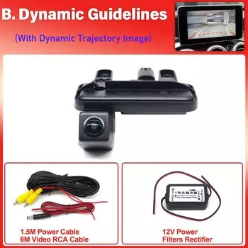 Задняя камера HD для Mercedes Benz Class B W246 W242 B180 B250 Klasse 2011 2012 2013 2014, парковочная камера заднего вида с ручкой багажника