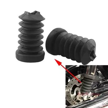 Задняя резиновая крышка вилки, гетры для ботинок гатора, подходит для амортизатора Harley Touring 97-13