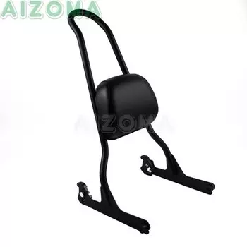 Задняя спинка для мотоцикла, комплект пассажирских подушек для Harley Softail Custom Springer FXST FXSTC FXSTB Fat Boy FLSTF 06-19