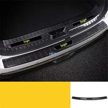 Задняя Защитная панель для Nissan X-Terra X Terra 2018 + Автомобильный Стайлинг протектор декоративные аксессуары задняя дверь багажника пластина крышка