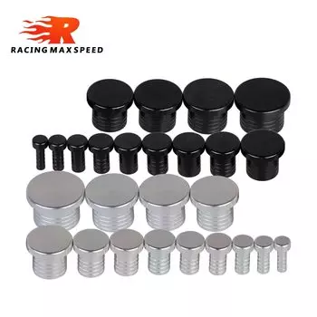 Заглушка из алюминиевого сплава для шланга, Размер 8 мм-32 мм, заглушка для шланга из силикона, 8, 10, 12, 14, 16, 18, 20, 22, 28, 30, 32