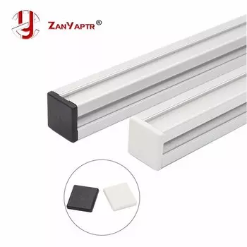 Заглушки для алюминиевого профиля ZANYAPTR 2020, черные или белые, 10 шт.