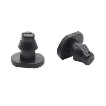 Заглушки для шланга Talk-Satisfied, черные, пластиковые, 50 шт