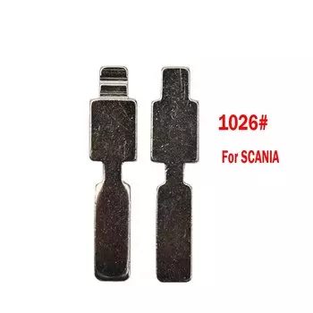 Заготовка ключа для автомобиля 1026 #, 10 шт., Заготовка ключа для автомобиля, Заготовка ключа KD, Заготовка ключа для KD KEYDIY Xhorse VVDI, замена ключа для телефона