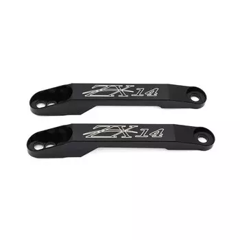 Заготовка мотоцикла, задний регулируемый комплект понижающих звеньев для Kawasaki Ninja ZX14 ZX14R ZX-14R ZZR1400 2006-2019 2018 2017 2016 2015