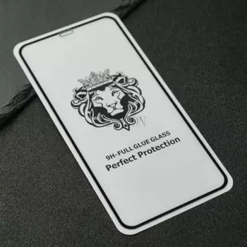 Закаленное стекло с полным покрытием и Львиной головы для iPhone 13 12 mini 6,1 pro max 6,7 11 XR X Xs 8 7 Plus, 50 шт.