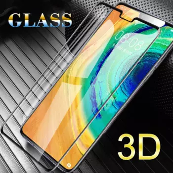 Закаленное защитное стекло с полными изогнутыми краями для Huawei P30 P40 Pro Mate 20 30Pro P20 Lite, Защитное стекло для экрана, 50 шт./лот