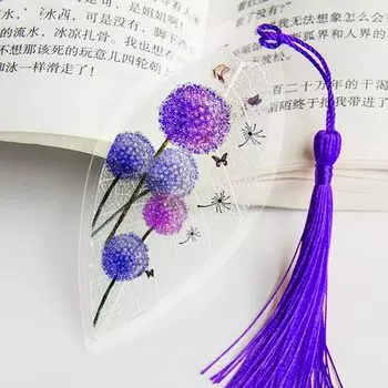 Закладки для книг из ПВХ с изображением листвы TWBEB