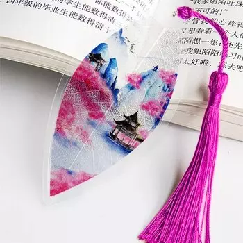 Закладки из пластика TWBEB листья магнолии