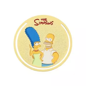 Металлические закладки «Симпсоны» MINISO