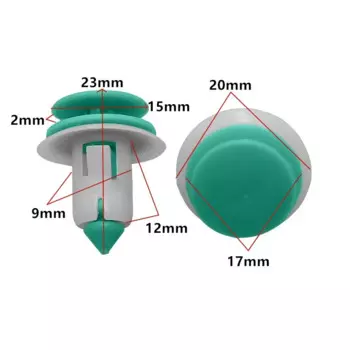 Заклепка для панели автомобильной двери для Chrysler 300C, пластиковые крепежи Grand Voyager Dodge Ram