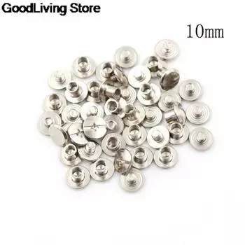 Заклепки для фотоальбома, сменные стыковые болты для книг, 20 шт., 12/10/8/6/5/4 мм