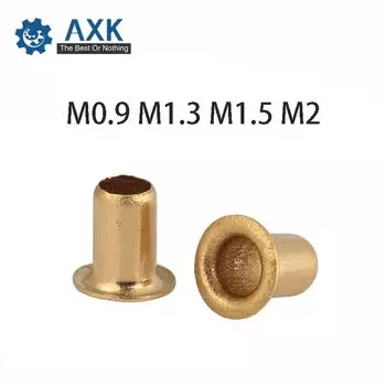 Заклепки-гайки AXK медные M0.9 M1.3 M1.5 M2 100 шт.