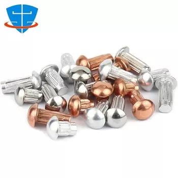 Заклепки GB827 SHOUZHENG FASTENER круглые, алюминий, медь, нержавейка, M2, M2.5, M3, M4