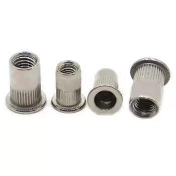 Заклепочные гайки JIYUMAOYI из нержавеющей стали M3 M4 M5 M6 M8 M10 M12