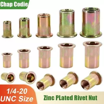 Заклепочные гайки Rivnut Chap Codie, углеродистая сталь