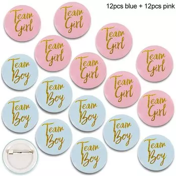 Заколки для объявлений о поле ребенка ZQNYCY