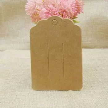 Заколки для волос ZerongE из картона 50 шт.