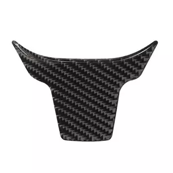 Замена для Honda Civic 10 поколения 2016-2019 Нижняя декоративная крышка рулевого колеса наклейка из углеродного волокна