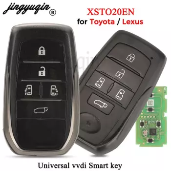 Замена jingyuqin XSTO20EN для Toyota TOY-T XM XM38 универсальный Смарт-автомобиль VVDI Key Toy40 Balde fob 5 кнопок