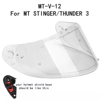 Замена козырька шлема MT для шлема MT THUNDER 3 SV STINGER, оригинальное оборудование MT