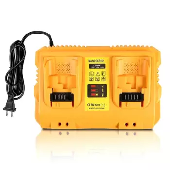 Замена зарядного устройства DCB102 для Dewalt 12 В/20 в, быстрое зарядное устройство с американской вилкой