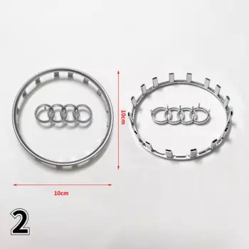Замена значка на руль автомобиля для AUDI A6L 2016-2018 A4L 2013-2016 Q5 2013-2018 Q7 A7 2011-2016 A3 2014-2016 Q3 2012-2018