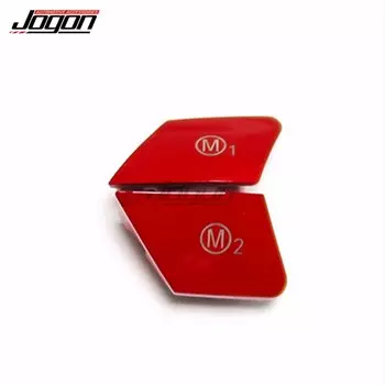 Замените автомобильное рулевое колесо M1 M2, накладка на кнопку переключателя для BMW X5 F15 X6 F16 F20 F22 F30 F10 F12 F80 F87 F82 X5M X6M