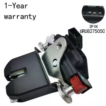 Замок багажника 6RU827505R 6RU827505C для VW Polo 2011-2021 Ameo 2017-2020