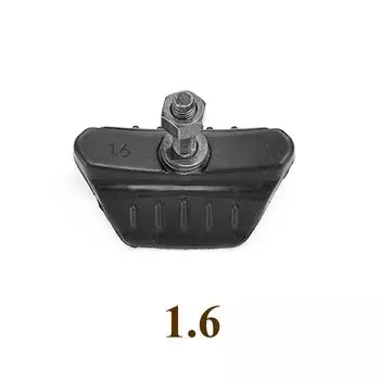 Замок для обода колеса мотоцикла, алюминиевый и резиновый, 1,6 дюйма, 1,85 дюйма, 2,15 дюйма